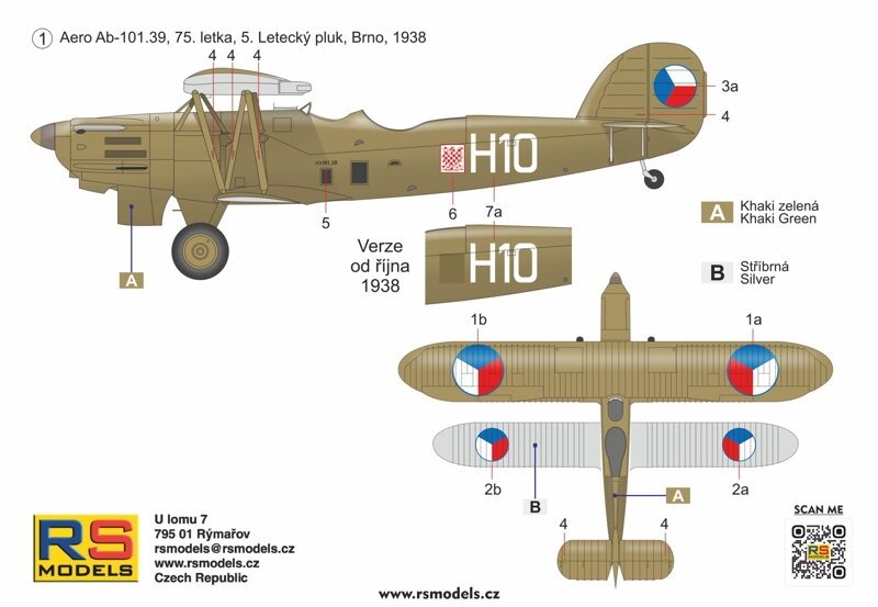 RS Models 94010 Aero Ab-101 1/72 – Bild 3