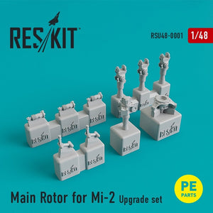 RESKIT RSU48-0001 Rotor principal pour Mi-2 1/48