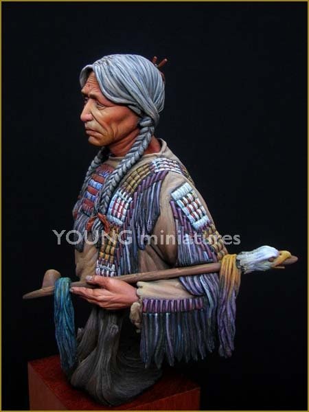 Young Miniatures YH1818 Sioux Indian 1/10 – immagine 2