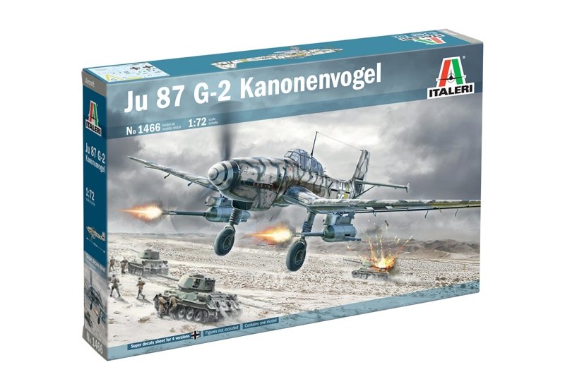 Italeri 1466 Ju 87 G-2 Kanonenvogel 1/72 – image 2