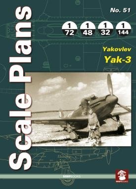 MMP Books 58006 Plans à l'échelle n° 51 Yakovlev Yak-3 FR