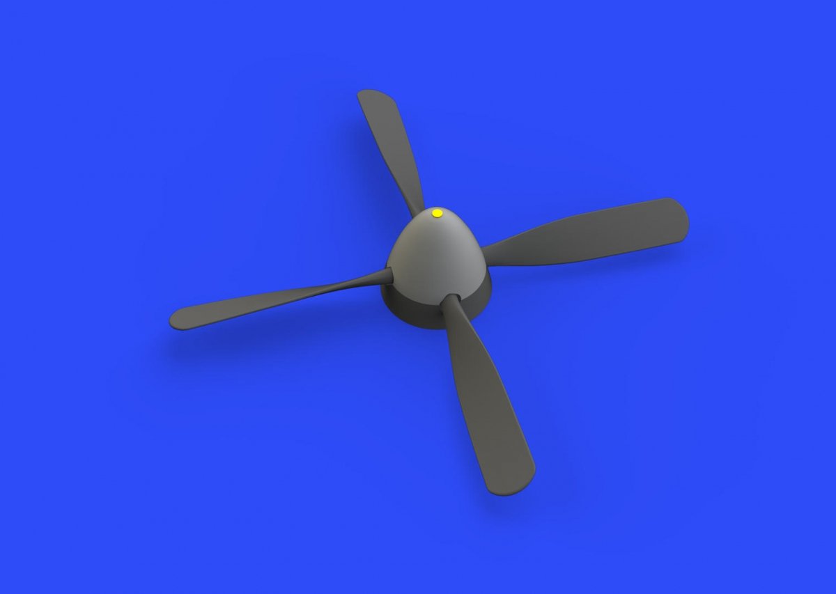 Eduard 648360 P-51D Hamilton Standard uncuffed propeller AIRFIX 1/48 – Bild 2