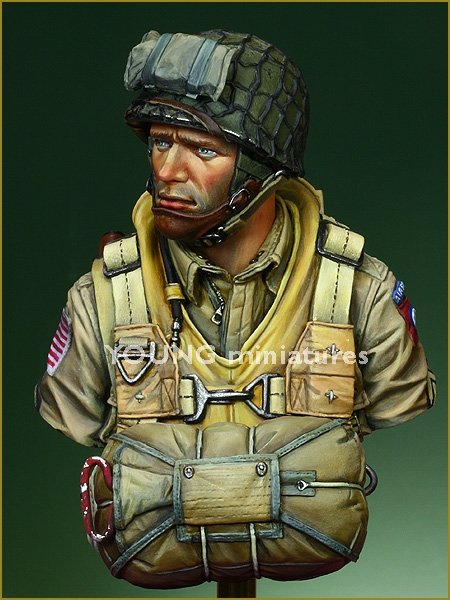 Young Miniatures YM1824 US Paratroopers 82nd Airborne Normandy 1944 1/10 – immagine 8