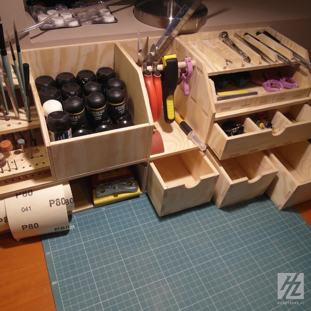 Hobby Zone WM1 Organizer - Warsztat Modelarski / Benchtop Organizer – Bild 4
