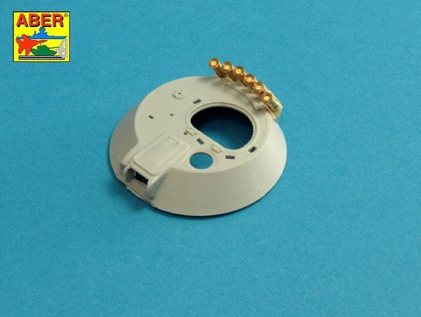 Aber 35A128 Soviet smoke Discharges system for BMP-1 902V “Tucha” with rack 1/35 – immagine 8