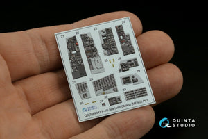 Quinta Studio QD48342 F-4G late 3D-Printed &amp;amp; coloured Interior on decal paper (Meng) 1/48 – Bild 5