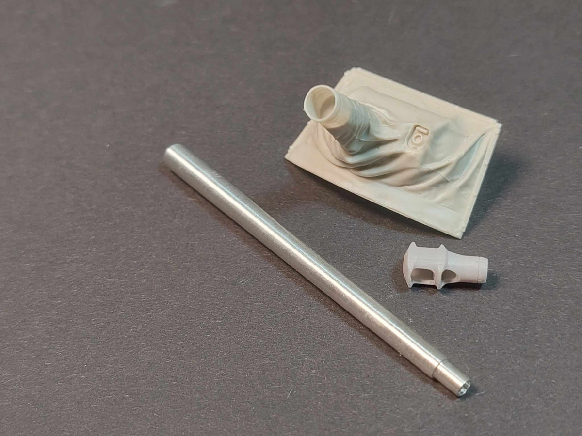 Panzer Art GB35-133 M18 “Hellcat” canvas mantlet with 76mm M1A2 Gun 1/35 – Bild 3
