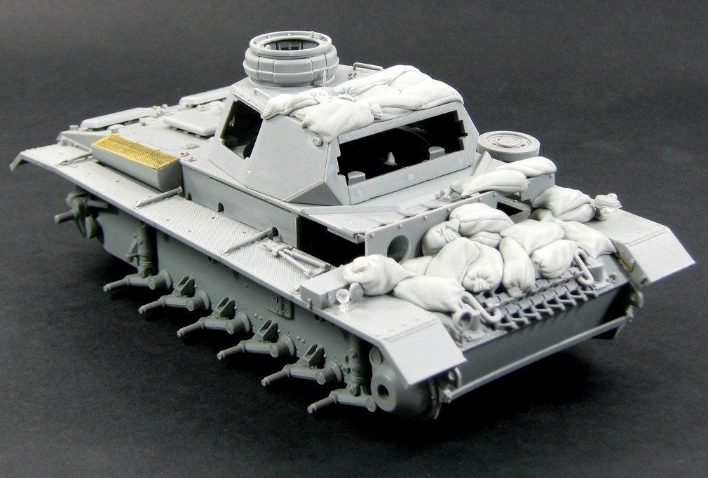 Panzer Art RE35-140 Sand armor for Panzer III (North Africa) 1/35 – Bild 6
