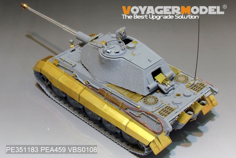 Voyager Model PE351183 WWII German King Tiger (Porsche Turret)（For DRAGON/ZVEZDA kit) 1/35 – Bild 7