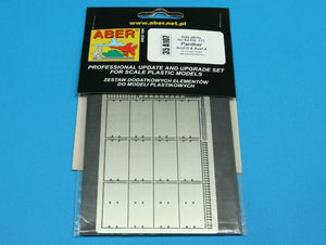 Aber 35A107 Side skirts for german tanks Sd. Kfz. 171 Panther Ausf. D and Ausf. A. 1/35 – immagine 3
