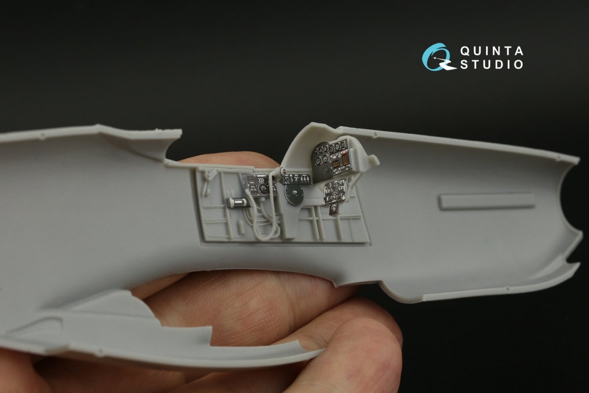 Quinta Studio QD48364 F-82G Twin Mustang 3D-Printed &amp;amp; coloured Interior on decal paper (Modelsvit) 1/48 – zdjęcie 3