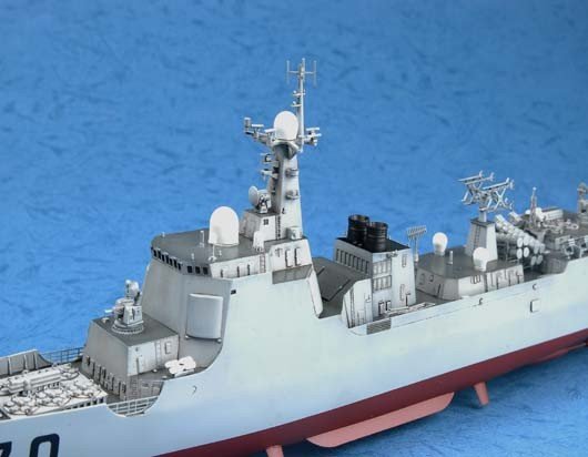 Trumpeter 04530 PLA Navy Type 052C DDG-170 LanZhou 1/350 – immagine 6