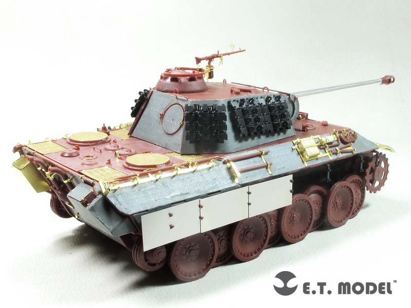 E.T. Model E35-266 WWII German Panther A（Late Production) for Meng TS-035 1/35 – Bild 5