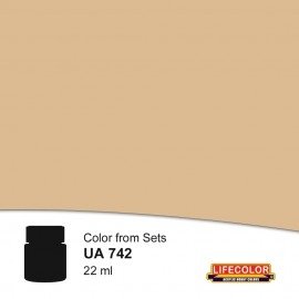 Lifecolor UA742 Lime Mortar 22ml