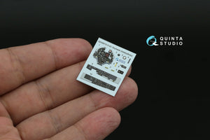 Quinta Studio QD48619 A-4C Skyhawk 3D-Printed &amp; coloured Interior on decal paper ( Hobby Boss ) 1/48