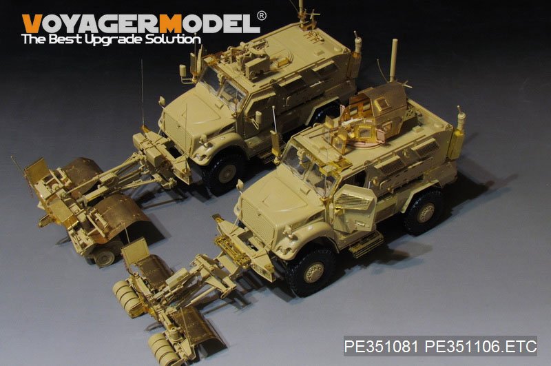Voyager Model PE351106 Modern US M1235 MAXXPRO Dash DXM w/Spark II Mine Roller Upgrade Set (For PANDA HOBBY PH35044) 1/35 – imagen 3