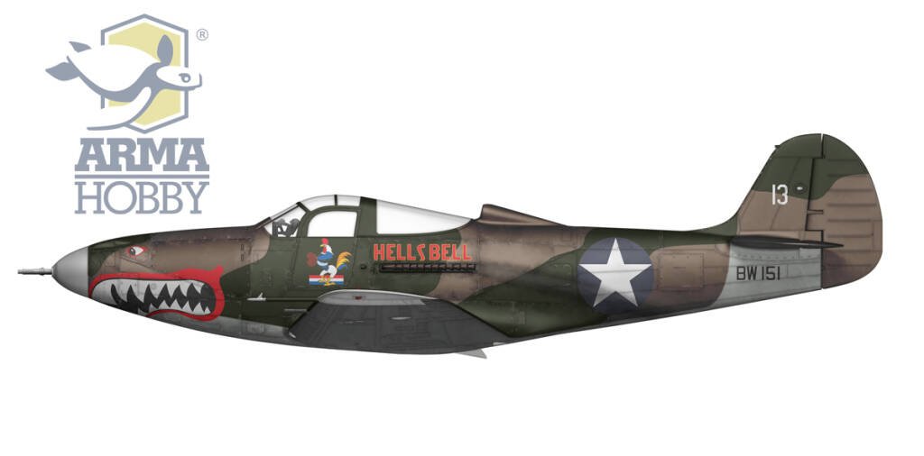 Arma Hobby 70049 Cactus Air Force F4F-4 Wildcat + P-400/P-39D Airacobra Deluxe Set 1/72 – Bild 5