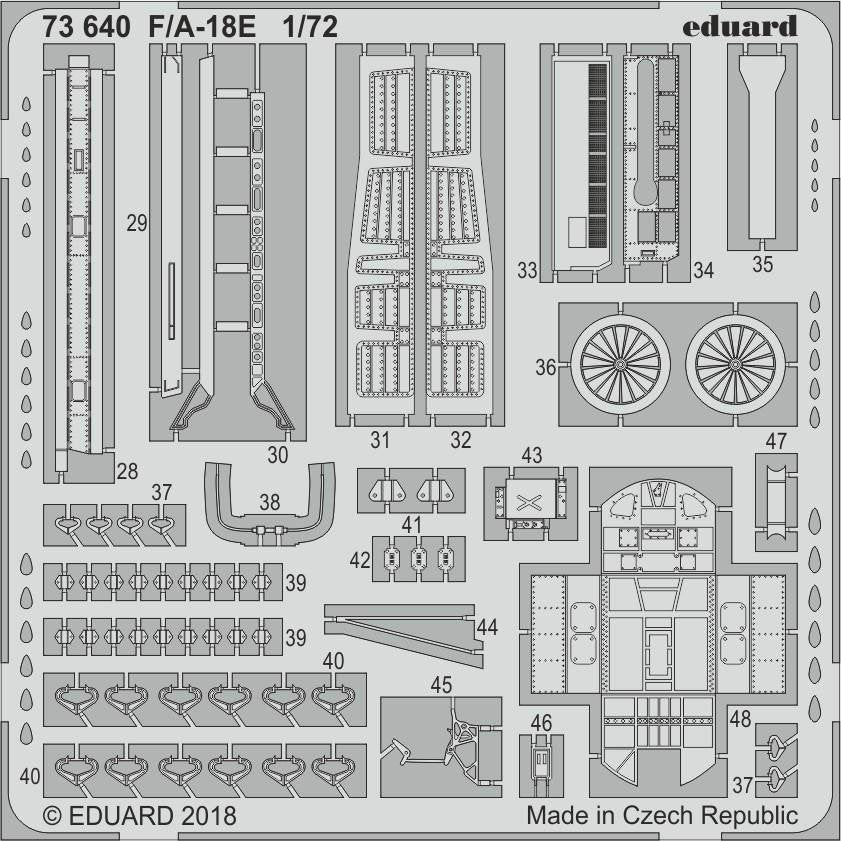Eduard 73640 F/ A-18E ACADEMY 1/72 – image 2