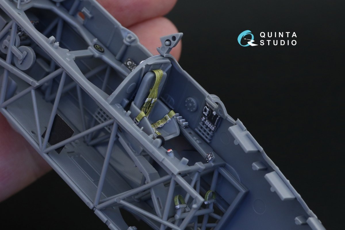 Quinta Studio QD48255 Swordfish Mk.I 3D-Printed &amp;amp; coloured Interior on decal paper ( Tamiya ) 1/48 – zdjęcie 7