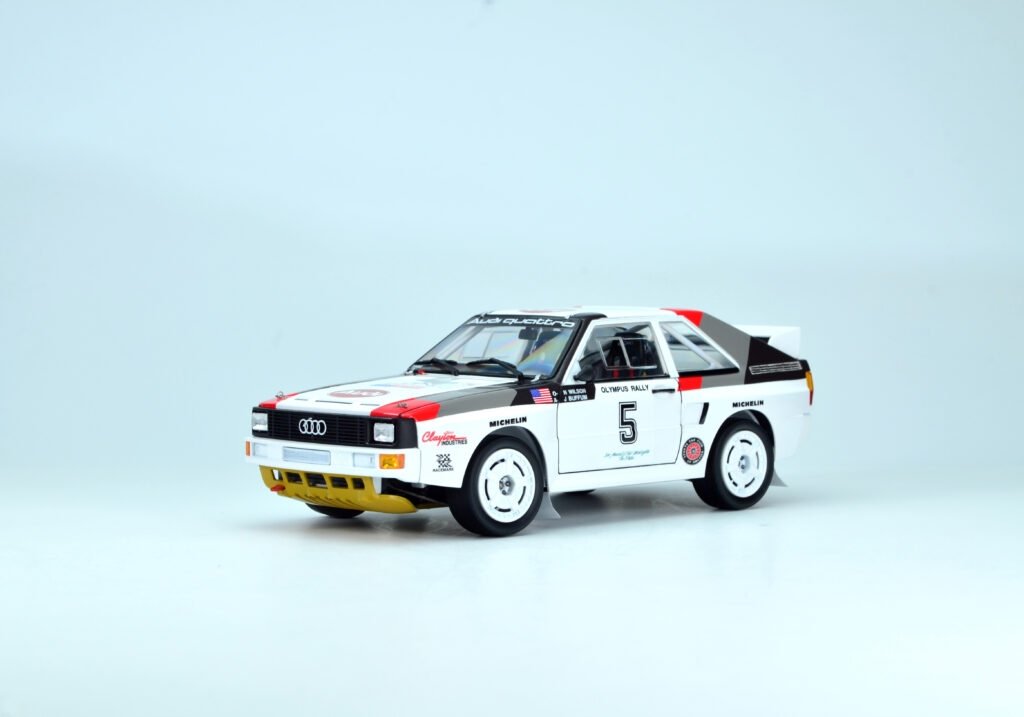 NuNu PN24023 Audi SPORT QUATTRO S1 ’86 US OLYMPUS RALLY 1/24 – Bild 6