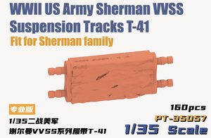 Heavy Hobby PT35057 Chenilles à suspension VVSS pour char Sherman T-41 de l&amp;#39;armée américaine (Seconde Guerre mondiale) au 1/35