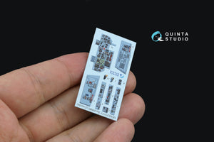 Quinta Studio QD+72117 Su-24MR 3D-Printed coloured Interior on decal paper (Zvezda) (with 3D-printed resin part) 1/72 – zdjęcie 4