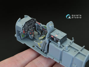 Quinta Studio QD32005 P-51D (Early) 3D-Printed &amp;amp; coloured Interior on decal paper (for Tamiya kit) 1/32 – imagen 6