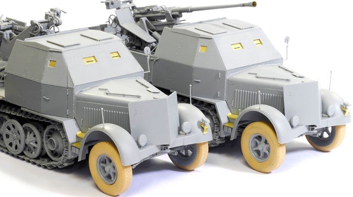 Dragon 6542 Sd.Kfz. 7/2 3.7 cm Flak 37 avec cabine blindée - Kit intelligent 2 en 1 (1/35) – image 8