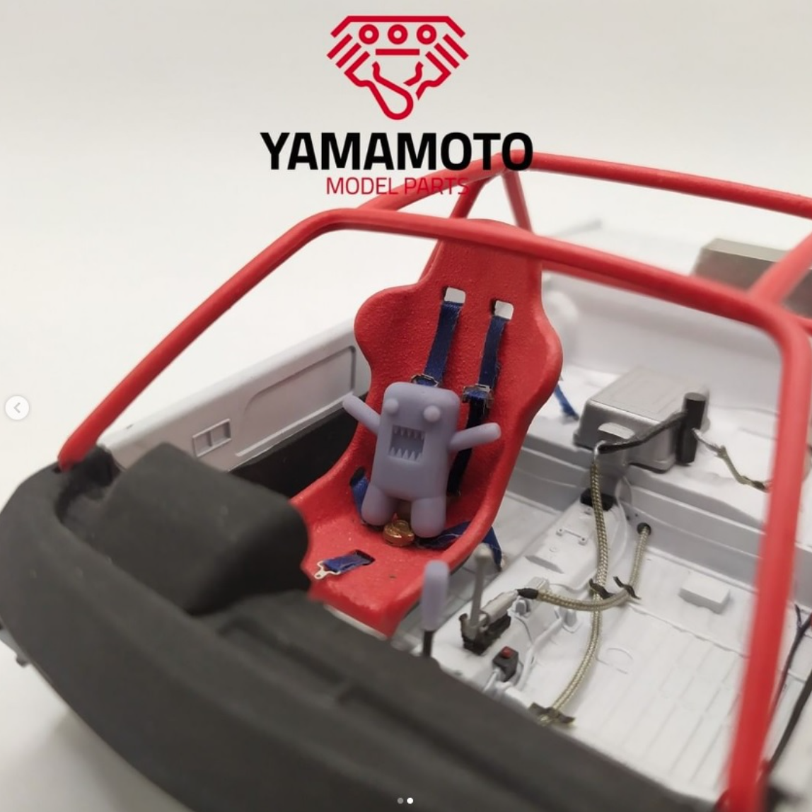 Yamamoto Model Parts YMPTUN40 Maskotka JDM Domo-Kun 1/24 – Bild 2