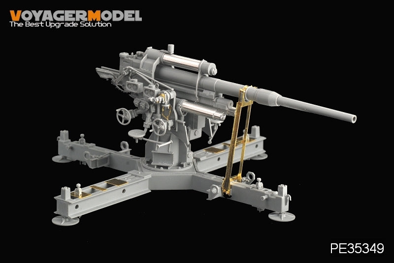 Voyager Model PE35349 WWII German 88mm FlaK 37 mit Behelfslafette For DRAGON 6523 1/35 – Bild 4