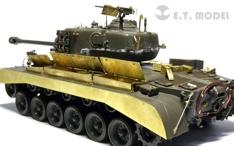 ET Model E35-032 US M26 PERSHING Medium Tank Stowage Bins (For TAMIYA 35254) (1/35) – image 2
