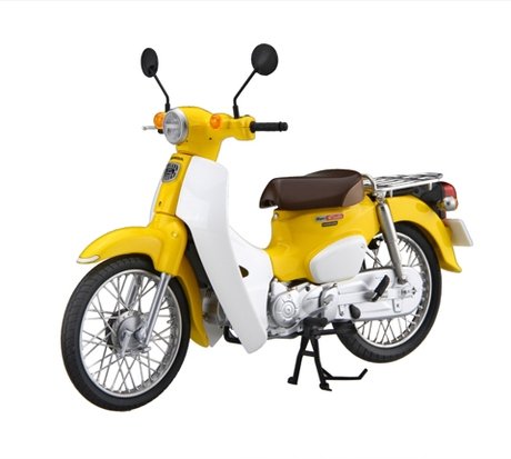 Fujimi 141879 B-NX-1 EX-5 Honda Super Cub 110 (Pearl Flash Yellow) 1/12 – zdjęcie 2