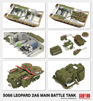 Rye Field Model 5066 Leopard 2 A6 - FULL INITERIOR 1/35 – Bild 7