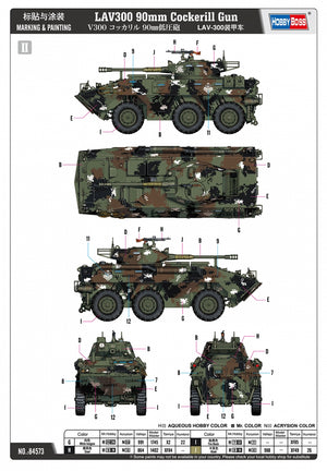 Hobby Boss 84573 LAV300 Canon Cockerill 90 mm 1/35 – image 4