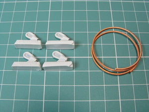 Eureka XXL ER-3542 Towing cable for JS-2/3, ISU-152 - Heavy type II 1/35 – immagine 2
