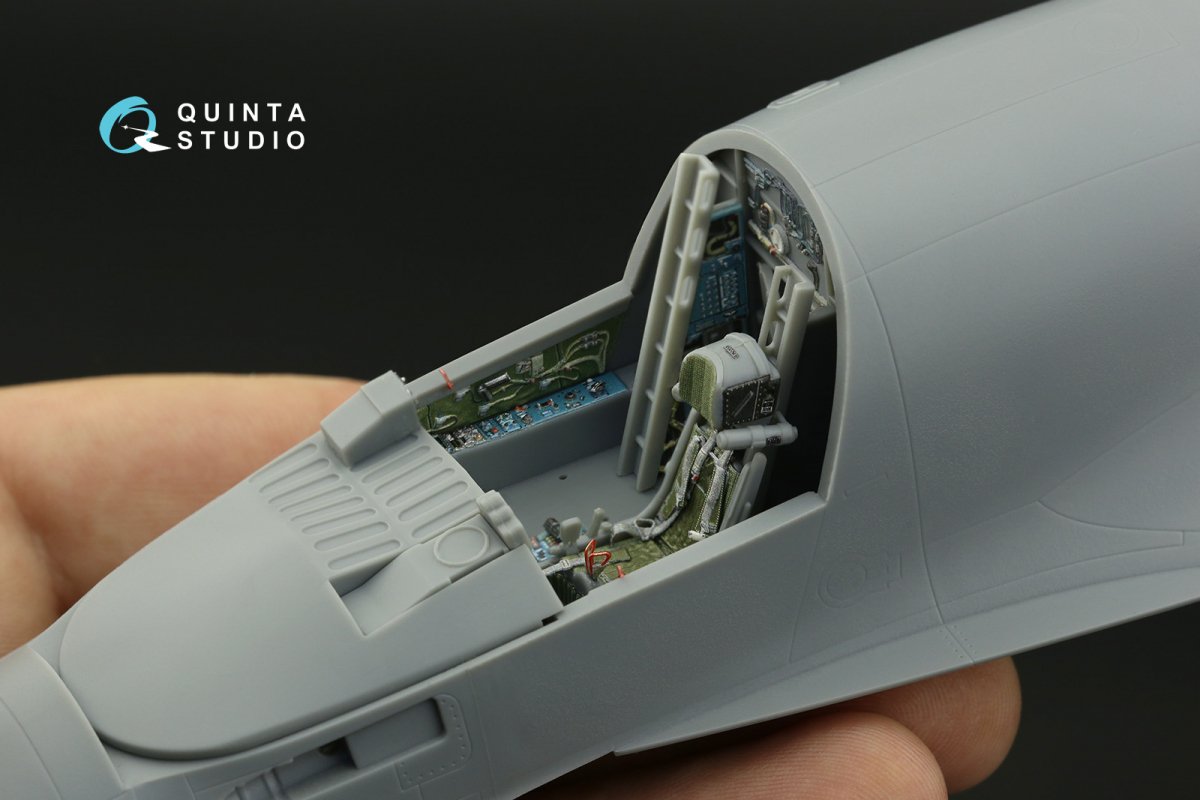 Quinta Studio QD48071 Su-34 3D-Printed &amp;amp; coloured Interior on decal paper (HobbyBoss) 1/48 – Bild 11