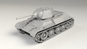 ICM 35370 Pz.Kpfw. 747 T-34 (r), WWII German Medium Tank 1/35 – Bild 2