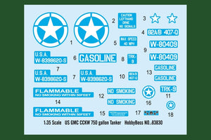 Camion-citerne Hobby Boss 83830 US GMC CCKW 750 gallons (1/35) – image 4