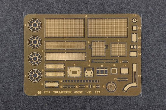 Trumpeter 05592 Soviet 2S7M Self-Propelled Gun 1/35 – immagine 6