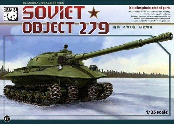 Panda 35005 Object 279 Char lourd soviétique (1/35) 