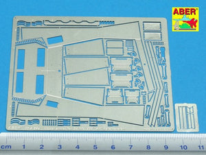 Aber 35A084 Upper armor for Sd.Kfz. 250 Alte (For late version) (1/35) – image 2
