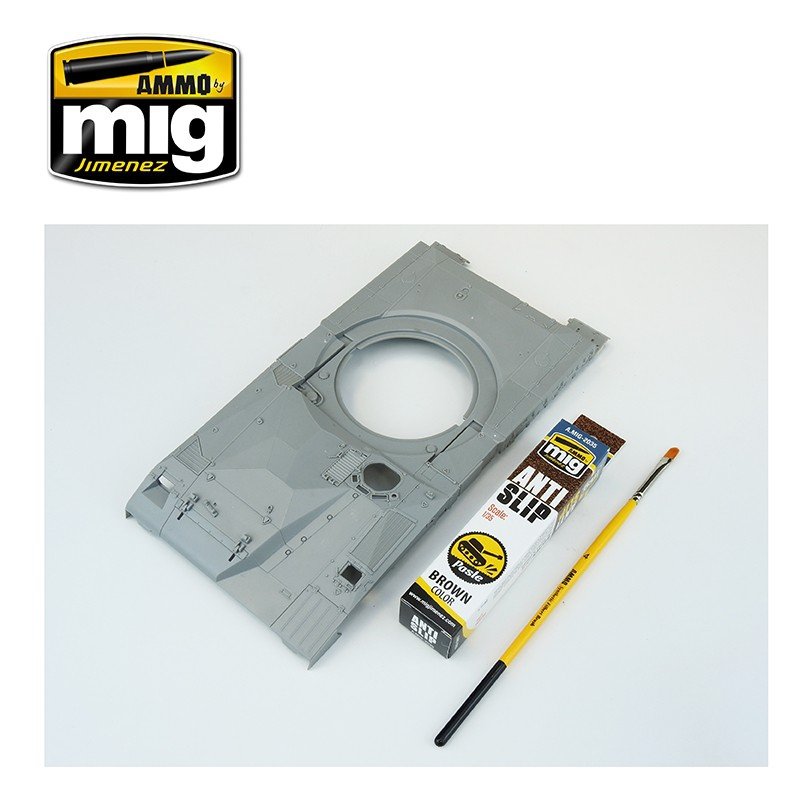 Ammo of Mig 2035 ANTI-SLIP PASTE - BROWN COLOR FOR 1/35 – imagen 3