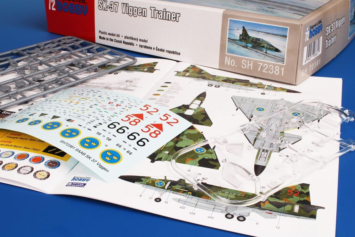 Special Hobby 72381 SK-37 Viggen Trainer 1/72 – imagen 3