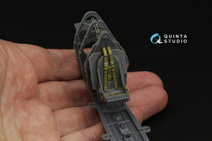 Quinta Studio QR+32045 British Fighter Seatbelts, pre-war/early WWII (with metal buckles) (All kits) 1/32 – image 6