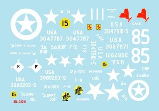Star Decals 35-C1311 US Armored Mix # 4 1/35 – imagen 2
