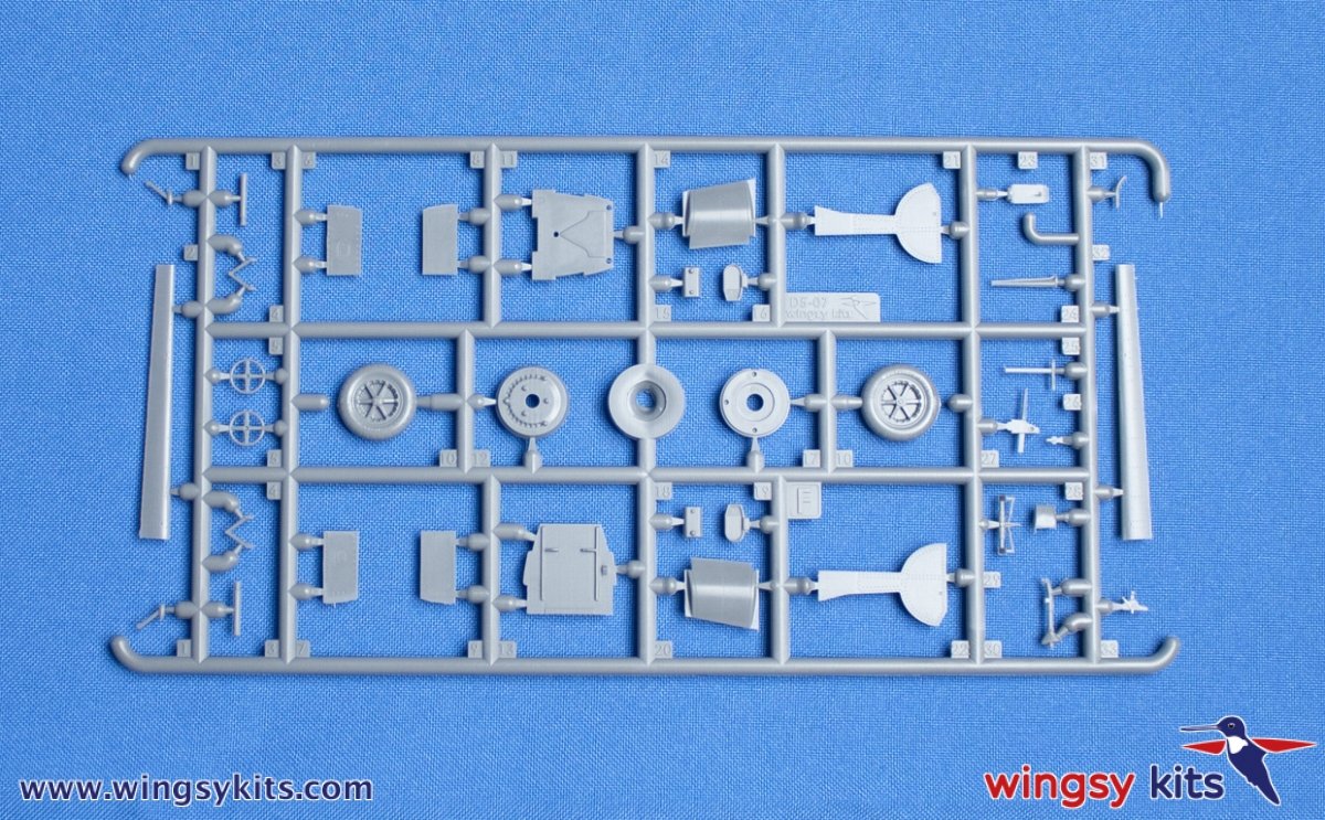 Wingsy Kits D5-08 German WWII Fighter MESSERSCHMITT Bf 109 E-3 1/48 – Bild 7