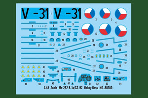 Hobby Boss 80380 Me 262 B-1a/CS-92 1/48 – immagine 3