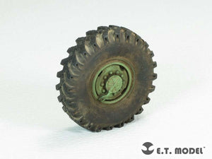 E.T. Model ER35-056 Russian URAL-4320 Truck Weighted Road Wheels For TRUMPETER 1/35 – Bild 2