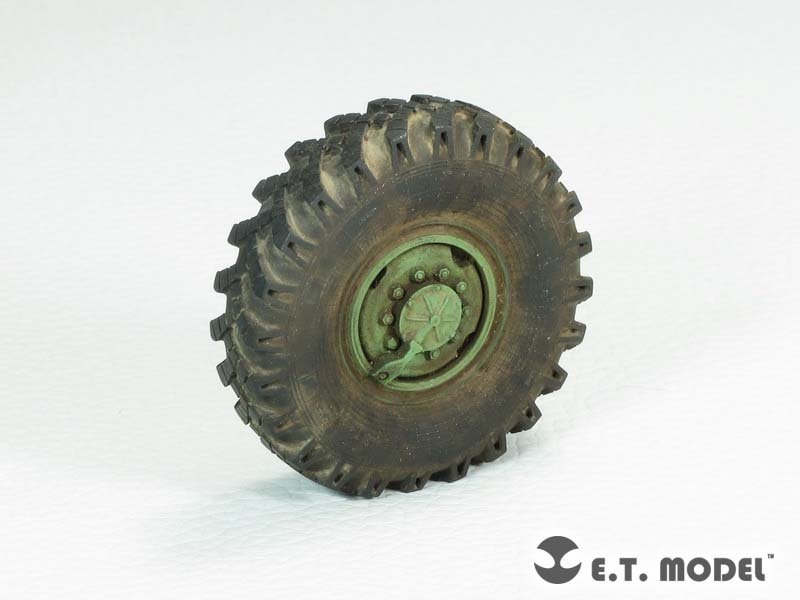 E.T. Model ER35-056 Russian URAL-4320 Truck Weighted Road Wheels For TRUMPETER 1/35 – Bild 2