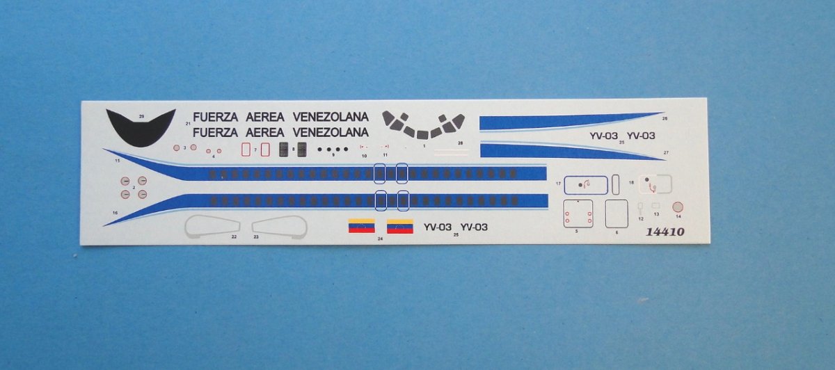Fly 14410 DC 9-15 Fuerza Aerea Venezolana 1/144 – immagine 6